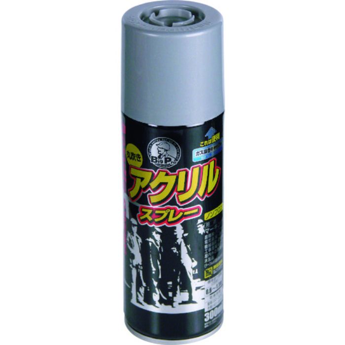 アサヒペン BIGPRO アクリルスプレー 300ML シルバー(Tcode:1462044)