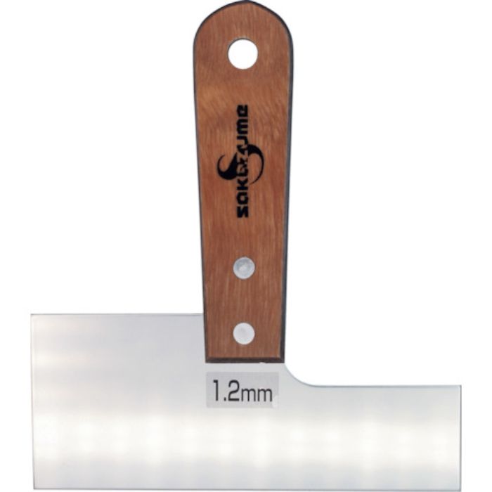 SAKAZUME マルチ寸ベラ1.2mm厚x120mm(Tcode:2375987)