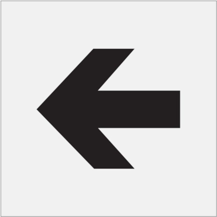 IM ステンシル 矢印(小) 文字サイズ100×120mm(Tcode:4341112)