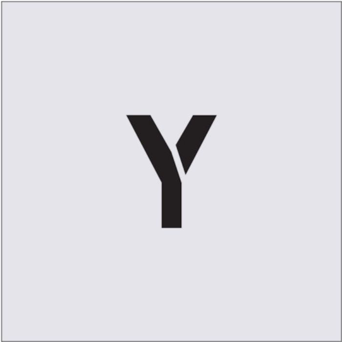 IM ステンシル Y 文字サイズ50×40mm(Tcode:4341171)