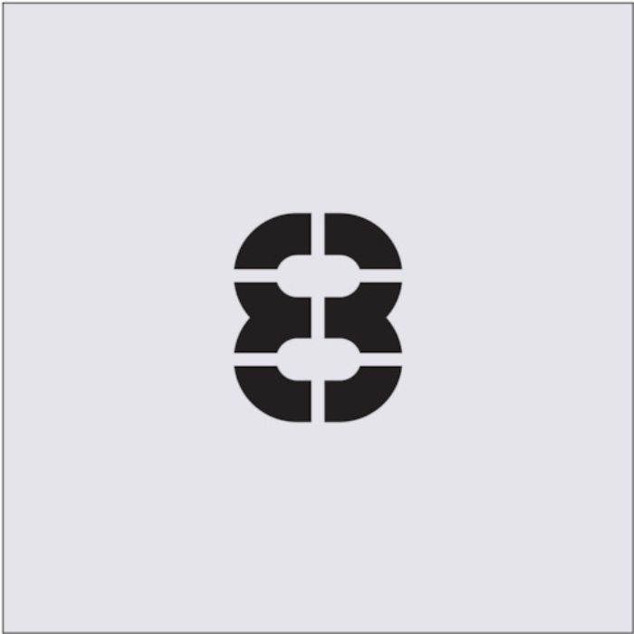 IM ステンシル 8 文字サイズ50×40mm(Tcode:4341279)