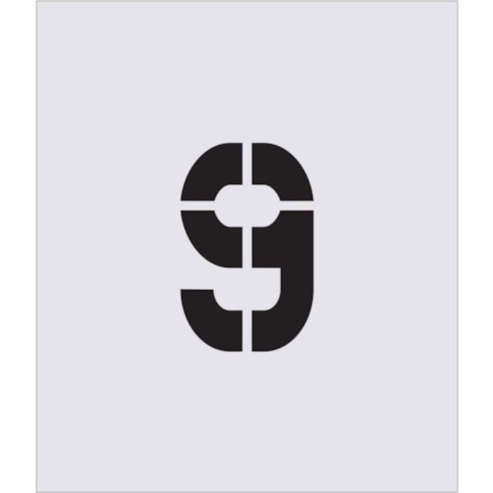 IM ステンシル 9 文字サイズ150×95mm(Tcode:4341554)