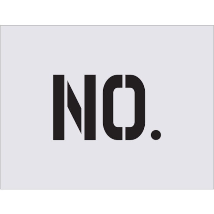 IM ステンシル NO. 文字サイズ100×65mm(Tcode:4341562)