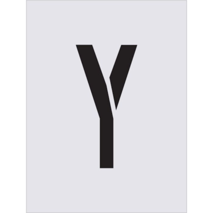 IM ステンシル Y 文字サイズ250×125mm(Tcode:4341589)