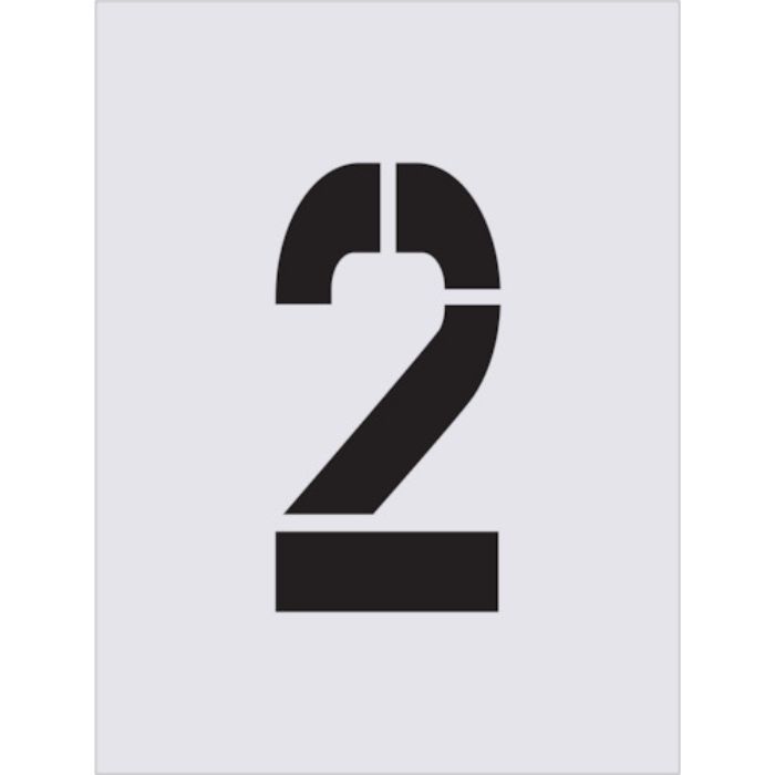 IM ステンシル 2 文字サイズ250×125mm(Tcode:4341627)