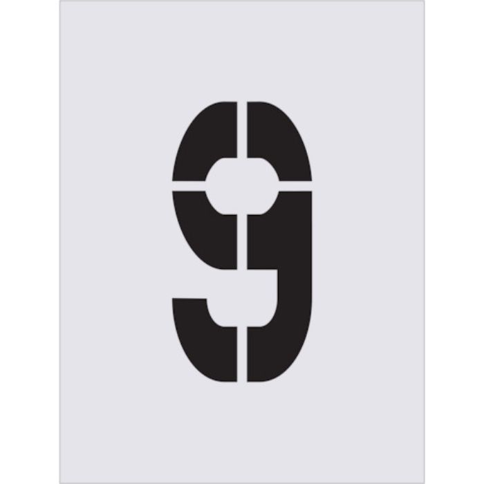 IM ステンシル 9 文字サイズ250×125mm(Tcode:4341694)