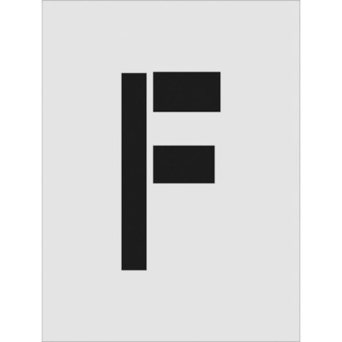 IM ステンシル F 文字サイズ250×125mm(Tcode:8186153)