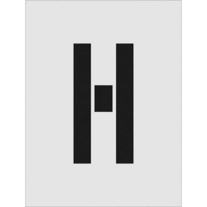 IM ステンシル H 文字サイズ250×125mm(Tcode:8186155)