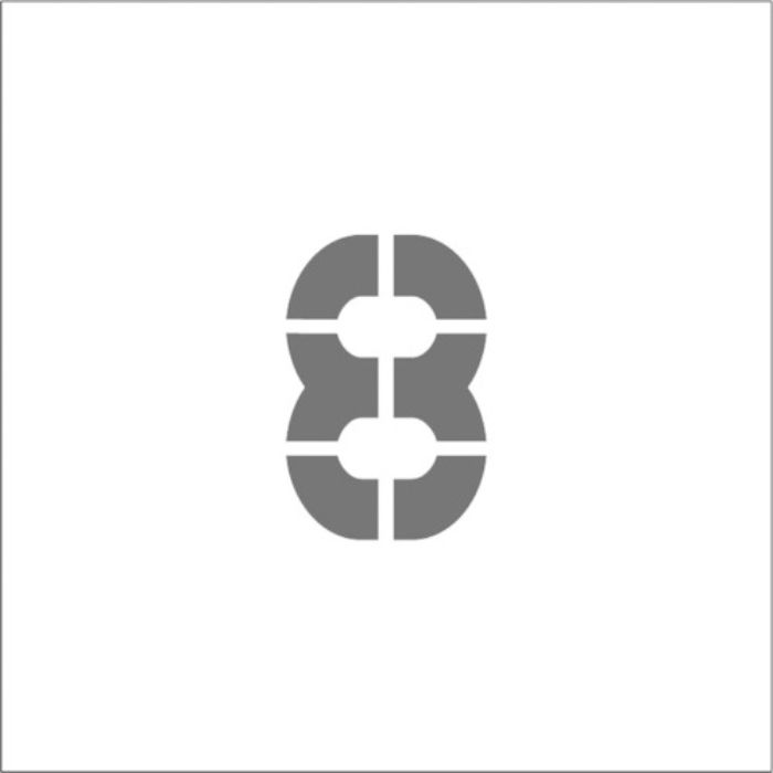 IM ステンシル マグネット 8 文字サイズ100×65mm(Tcode:8364187)