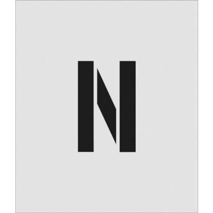 IM ステンシル N 文字サイズ150×95mm(Tcode:8186129)