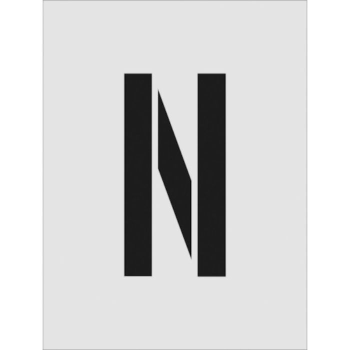 IM ステンシル N 文字サイズ250×125mm(Tcode:8186161)