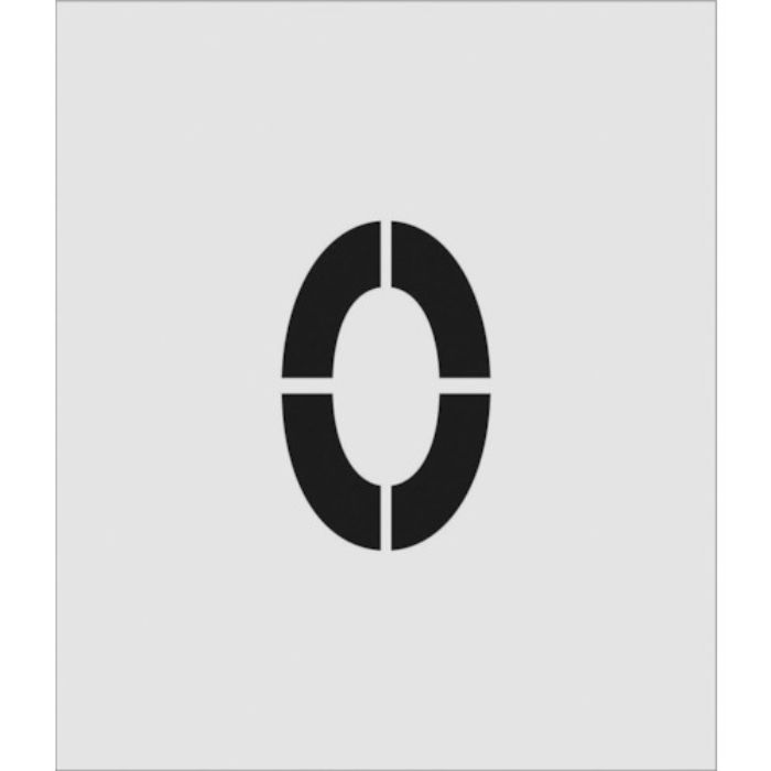 IM ステンシル O 文字サイズ150×95mm(Tcode:8186130)