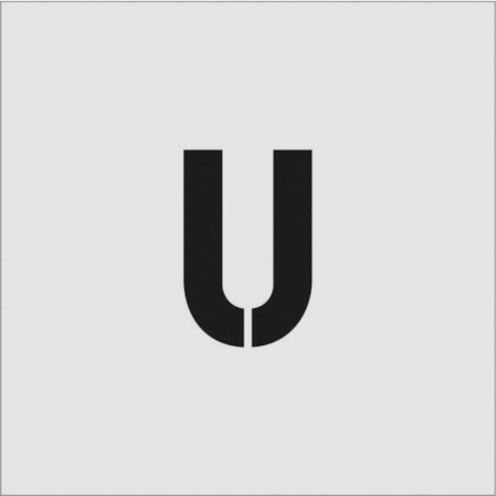IM ステンシル U 文字サイズ100×65mm(Tcode:8186107)