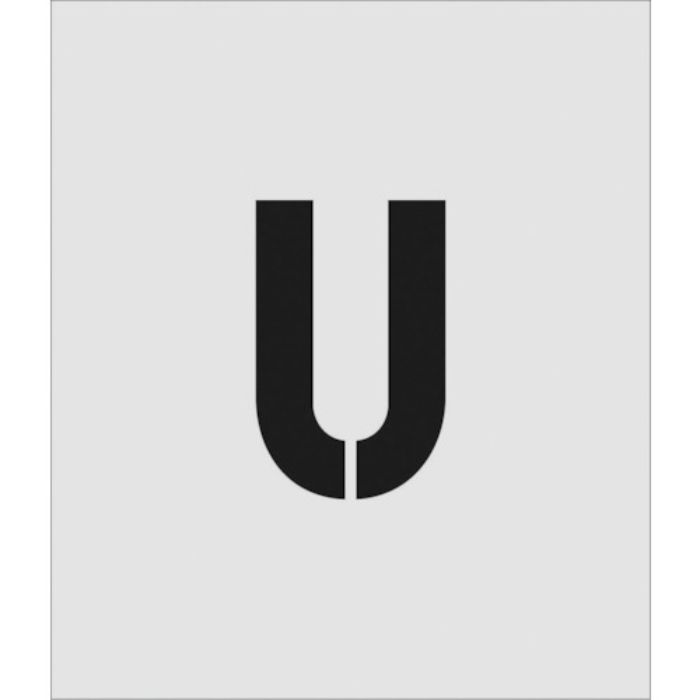 IM ステンシル U 文字サイズ150×95mm(Tcode:8186138)