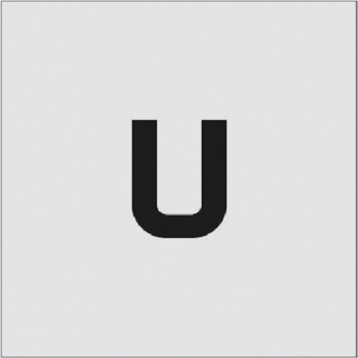 IM ステンシル U 文字サイズ50×40mm(Tcode:8186075)