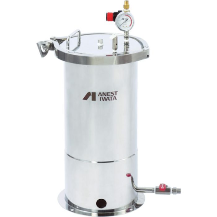 アネスト岩田 ステンレス製下出し加圧タンク 10L(Tcode:4896041)