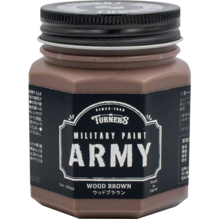 ターナー ミリタリーペイントウッドブラウン200ML(Tcode:3541883)