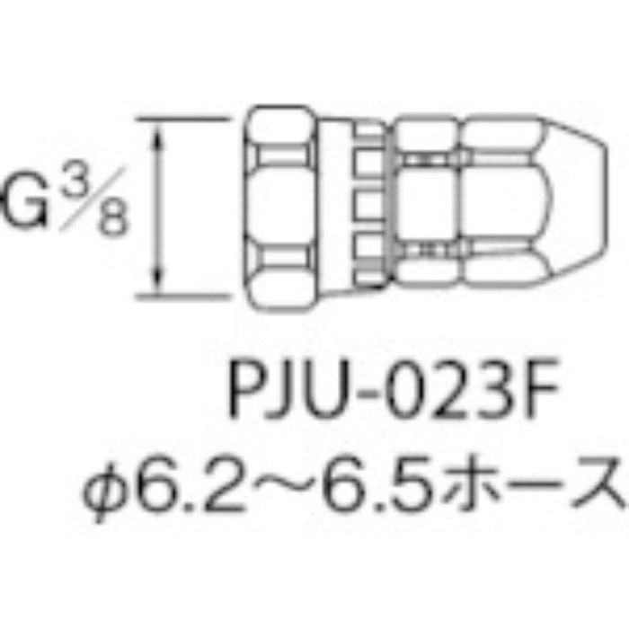 アネスト岩田 塗装ホース用継手 ホースジョイント G3/8袋ナット エアータイプ(Tcode:2836386)