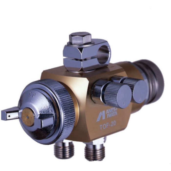 アネスト岩田 液体塗布用自動スプレーガン(大形 簡易) エア兼用タイプ ノズル口径Φ2.0(Tcode:3807827)