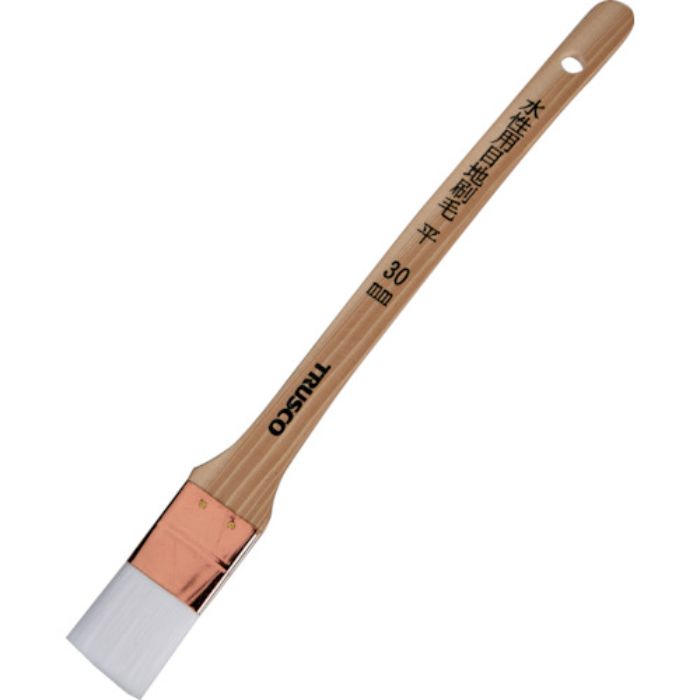 TRUSCO 水性用目地刷毛 平 10号 30mm(Tcode:4792114)
