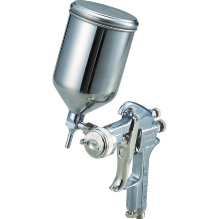 TRUSCO スプレーガン重力式 ノズル径Φ1.1 0.4L SUSカップセット(Tcode:4792017)
