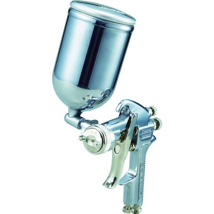 TRUSCO スプレーガン重力式 ノズル径Φ1.4 0.4L アルミカップセット(Tcode:4792025)