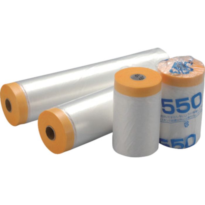 MF 和紙テープ付き養生マスカー2700mm幅(F12-061) (20巻入)(Tcode:8512763)