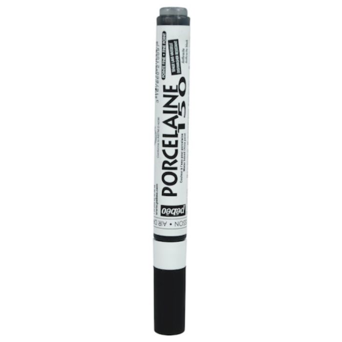 Pebeo　ポーセレン150　ファインマーカー(0.7mm)アンスラサイトブラック　09