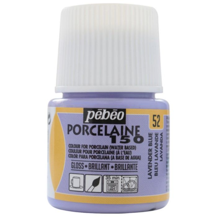 Pebeo　ポーセレン　150　パステル色　ラベンダー　52