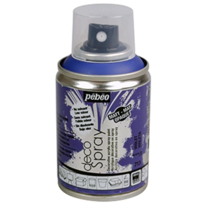 Pebeo　デコスプレー　100ml　マット色　バイオレット