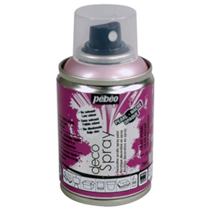 Pebeo　デコスプレー　100ml　マット色　パール色　ライラックパール