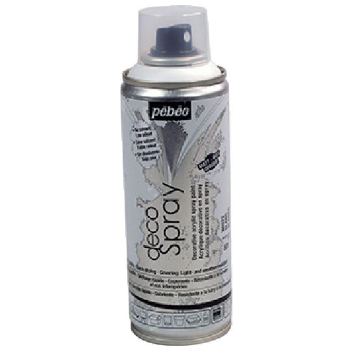 Pebeo　デコスプレー200ml　マット色　ホワイト