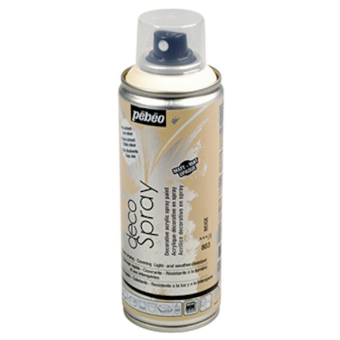 Pebeo　デコスプレー200ml　マット色　ベージュ