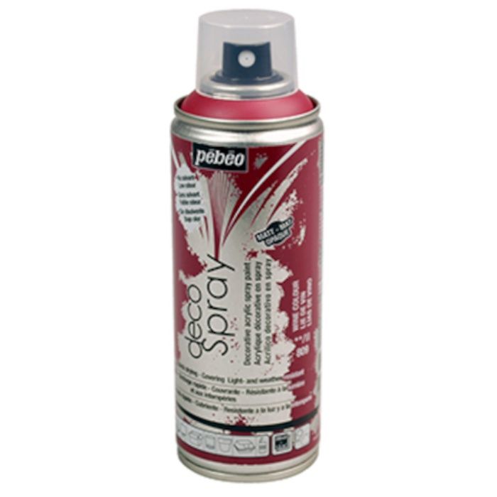 Pebeo　デコスプレー200ml　マット色　ワインカラー