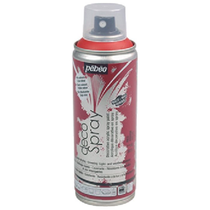 Pebeo　デコスプレー200ml　マット色　レッド