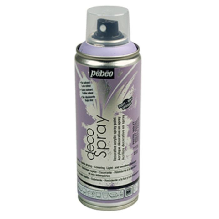 Pebeo　デコスプレー200ml　マット色　パステルバイオレット