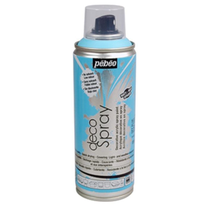 Pebeo　デコスプレー200ml　マット色　スカイブルー