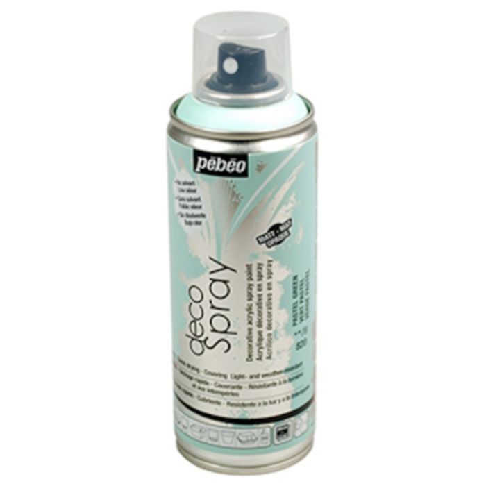 Pebeo　デコスプレー200ml　マット色　パステルグリーン