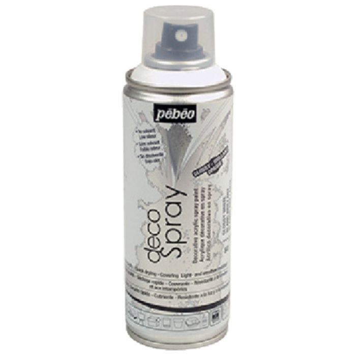 Pebeo　デコスプレー200ml　グロス色　グロスホワイト