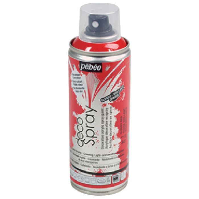 Pebeo　デコスプレー200ml　グロス色　グロスレッド