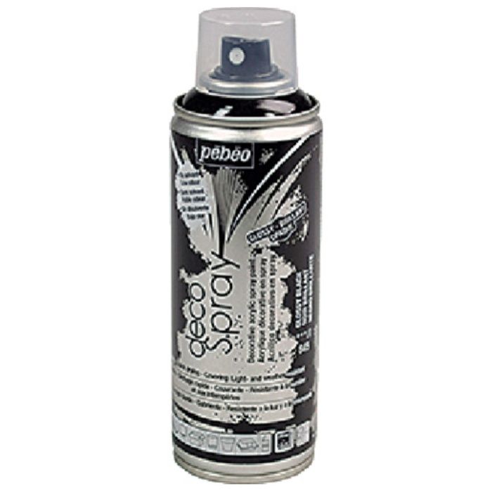 Pebeo　デコスプレー200ml　グロス色　グロスブラック