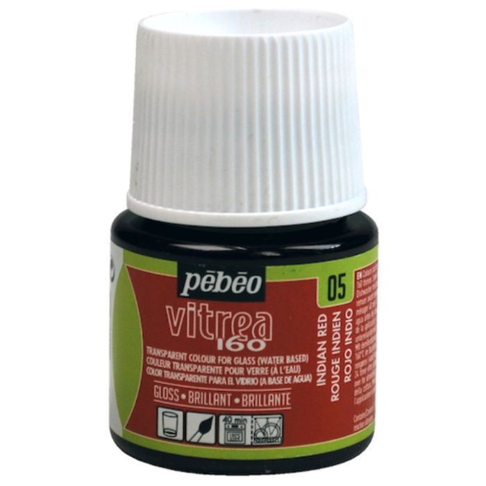 Pebeo　ヴィトレア　160　グロス色　インディアン　レッド05