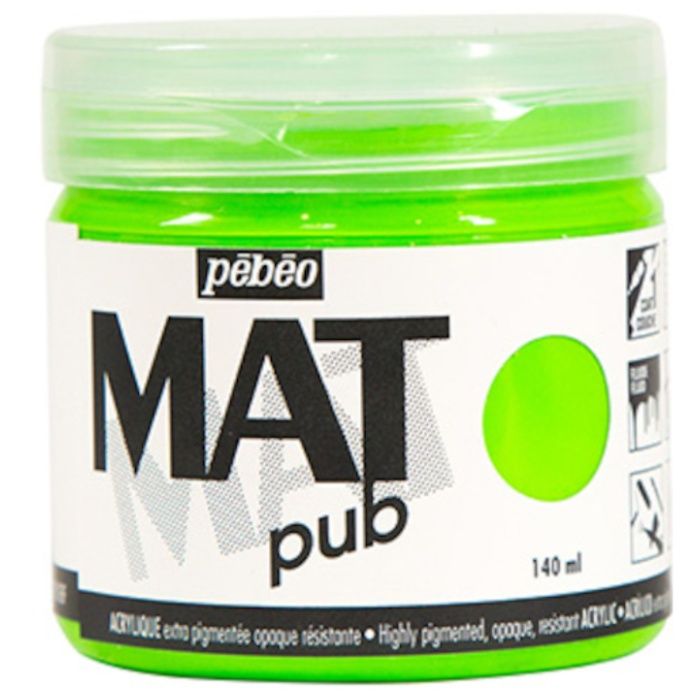 Pebeo　マットピュブ　140ml　NO.29　フルレセントグリーン
