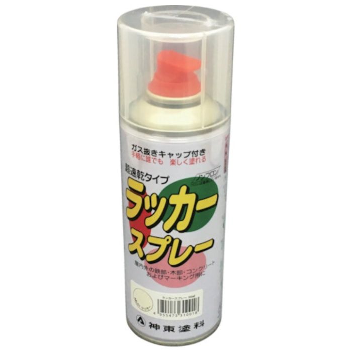 シントー　ラッカースプレー　クリヤー　300ML