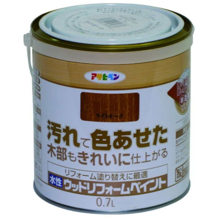 アサヒペン　水性ウッドリフォームペイント　0.7L　ライトオーク