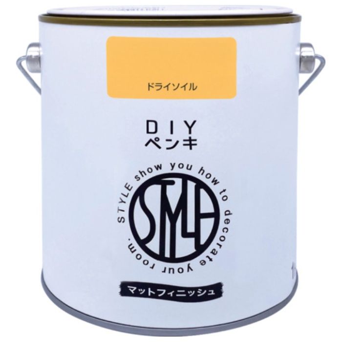 ニッぺ　DIYペンキ　マットフィニッシュ　ドライソイル　1kg