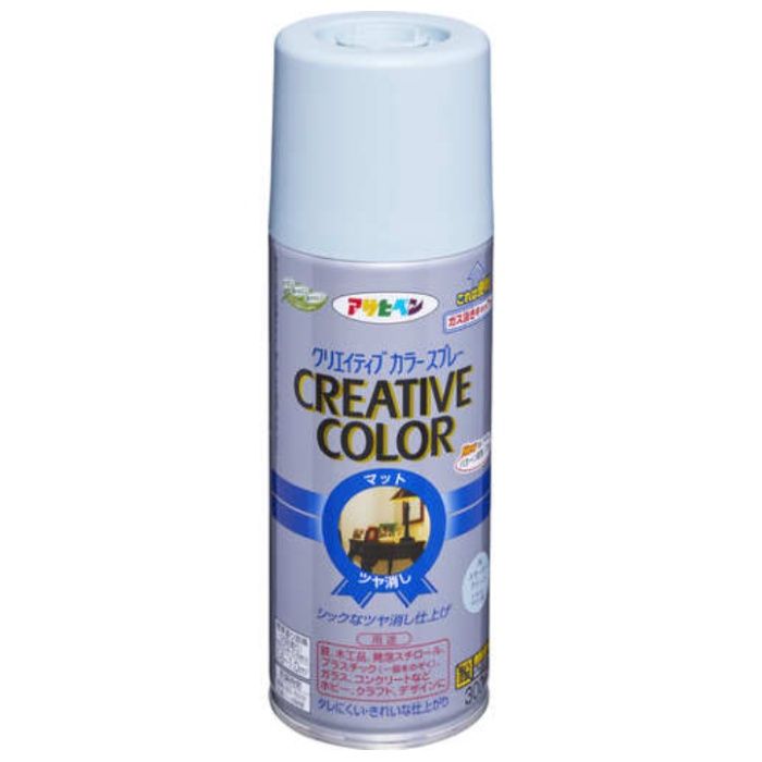 アサヒペン　クリエイティブカラースプレー　300ML　06スモーキーグリーン