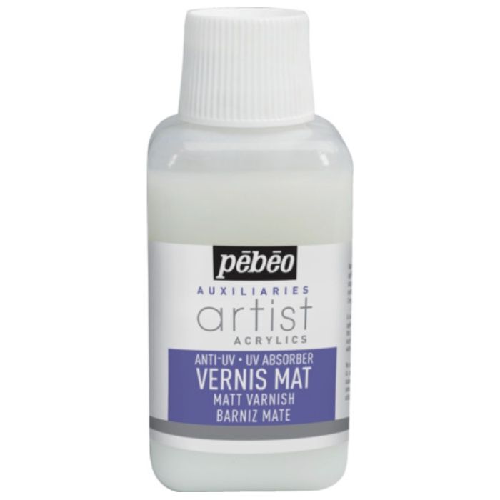 Pebeo　マットバーニッシュ(つや消し・画面保護剤)水性　250ml