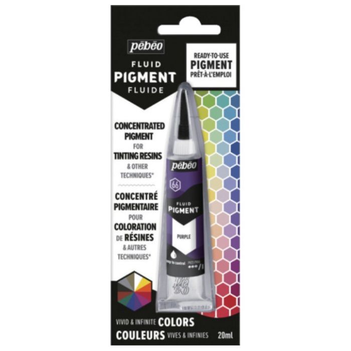 Pebeo　【油性リキッド顔料】　フルイドピグメント20ml　バイオレット