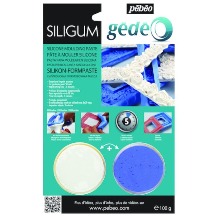 Pebeo　Gedeo　型取り用粘土　シリガム　100g